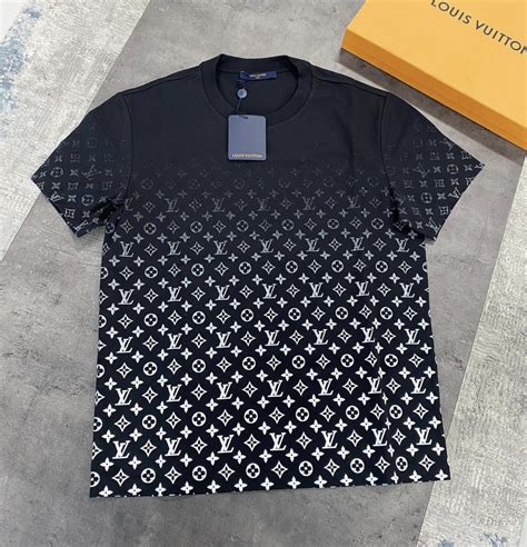 louis vuitton monogram t shirt black|louis vuitton t shirt price.